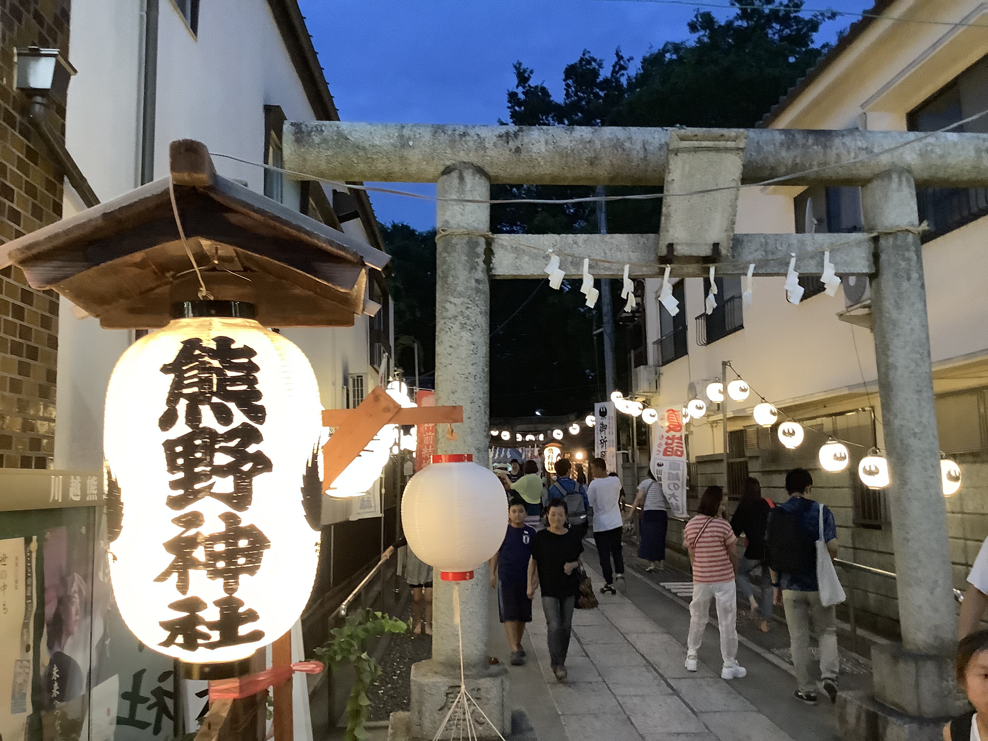 初日 川越百万灯夏祭り 19年7月27日編 川越第一ホテル