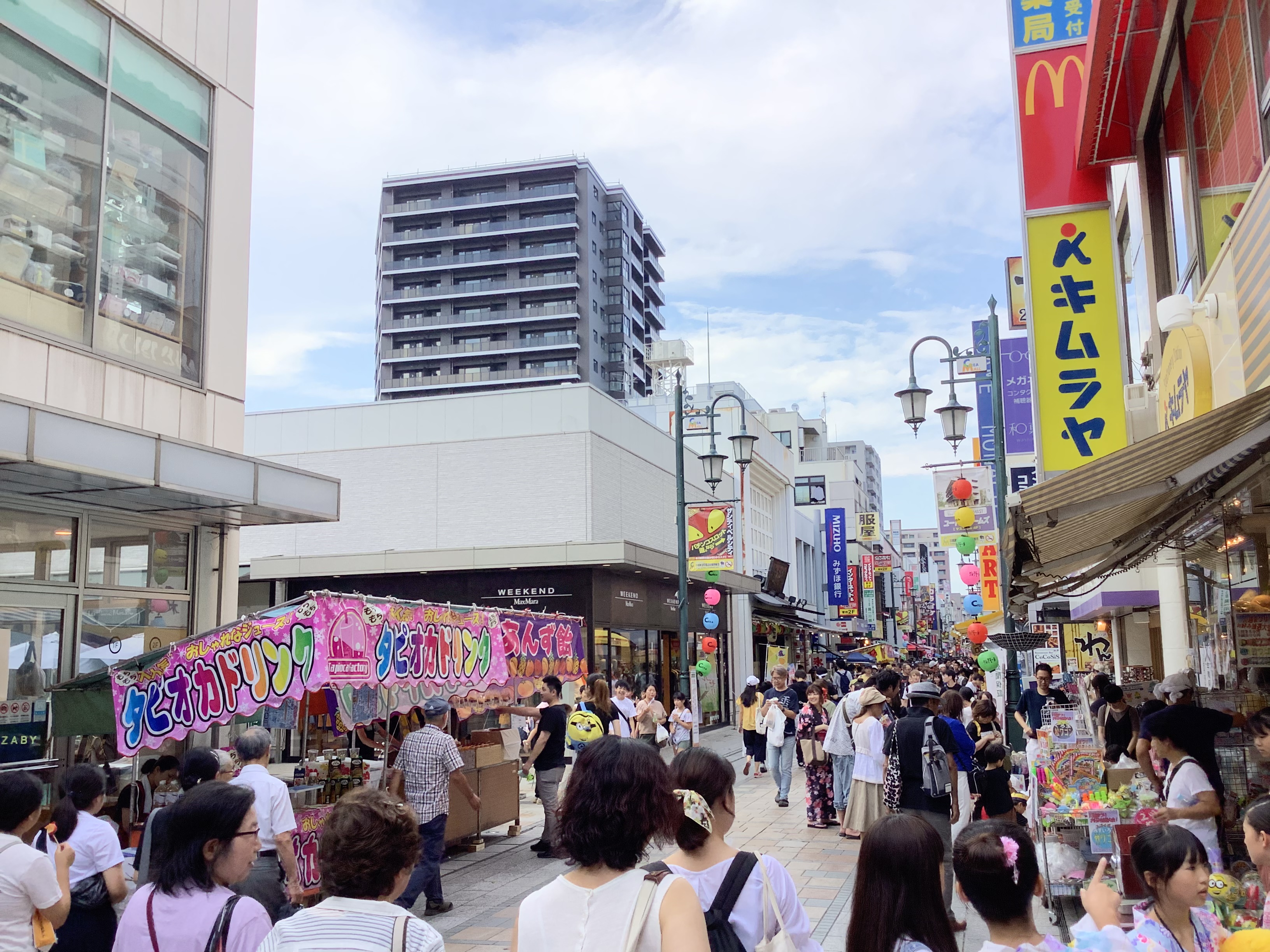 百万頭祭り時のクレアモール