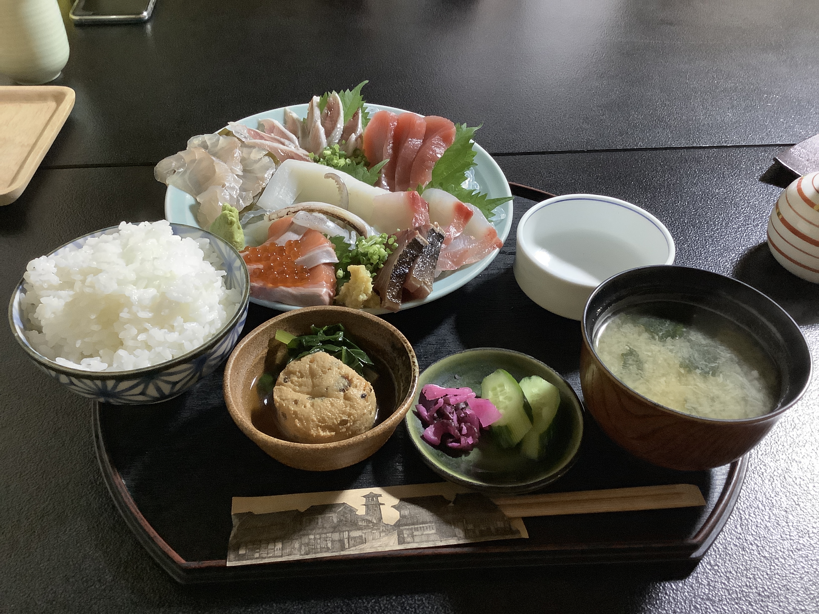 Sashimi set