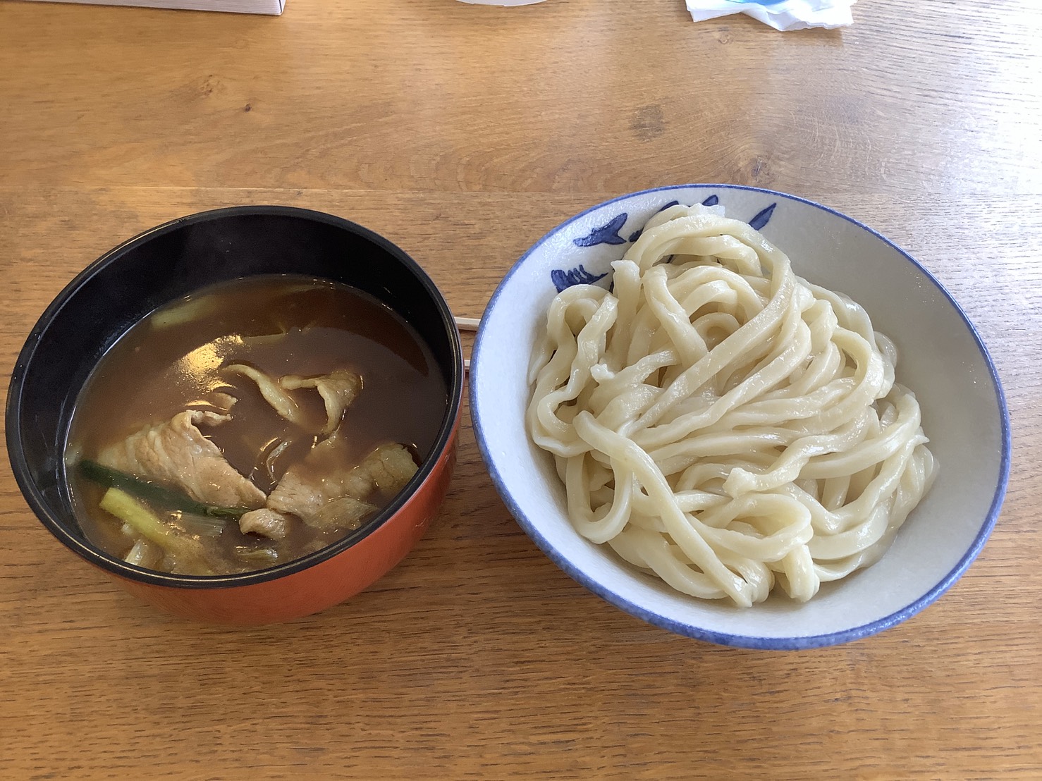 肉汁うどん カレー味