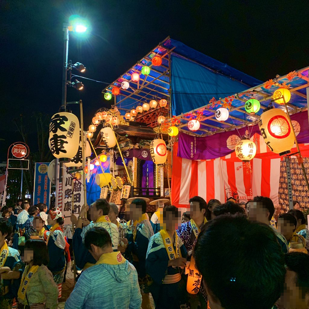 脇田町の山車「家康」