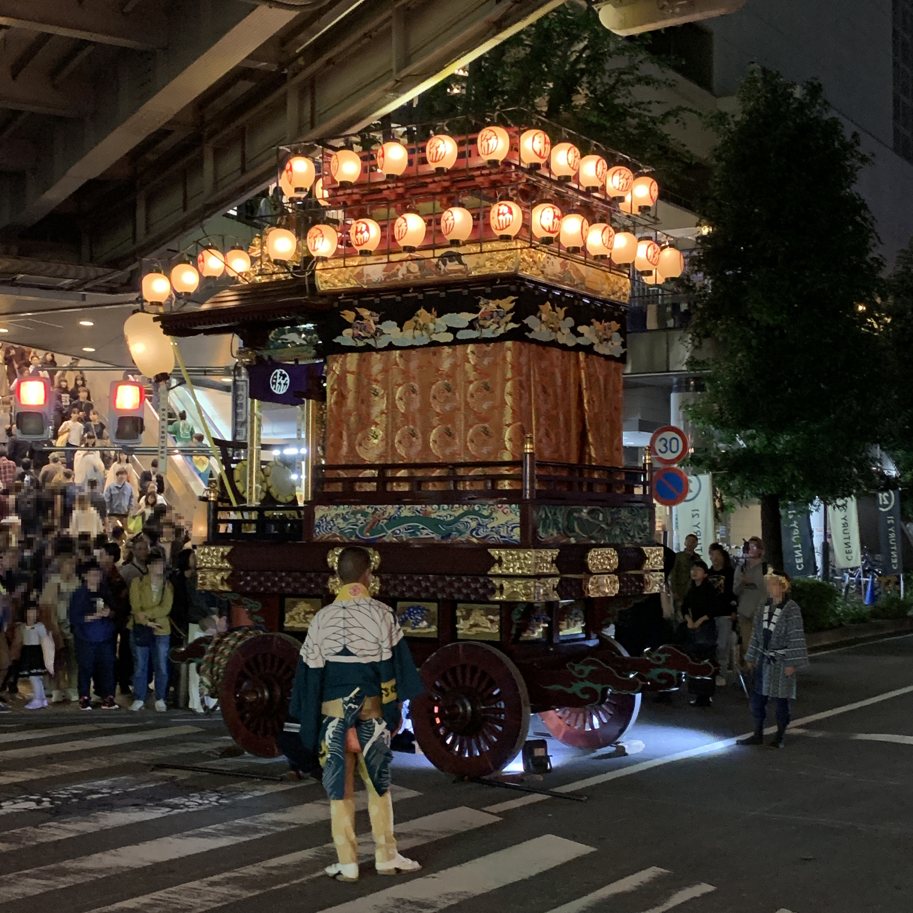 脇田町の山車「家康」