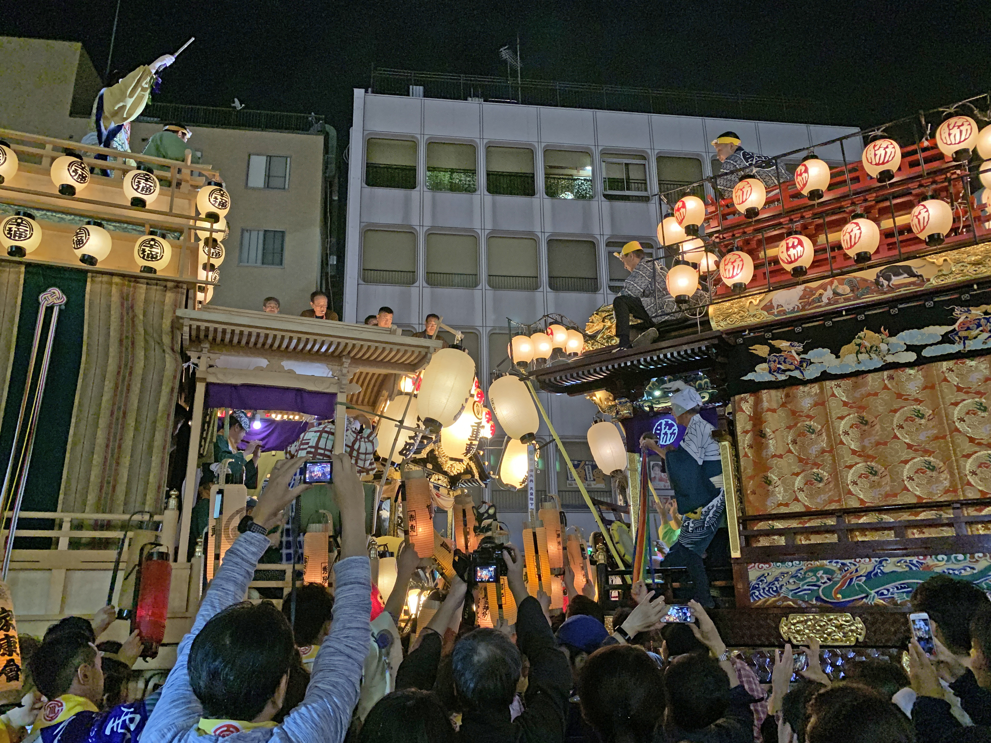 夜編】令和元年の「川越まつり」  川越第一ホテル