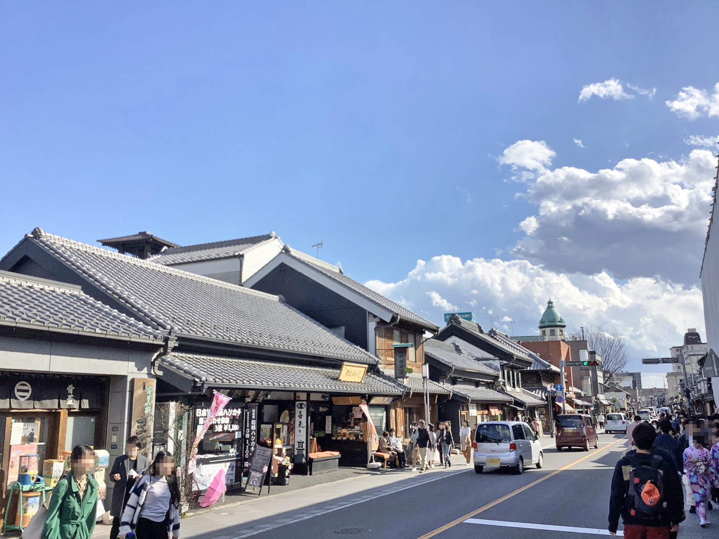 Streetscape of Kura zukuri