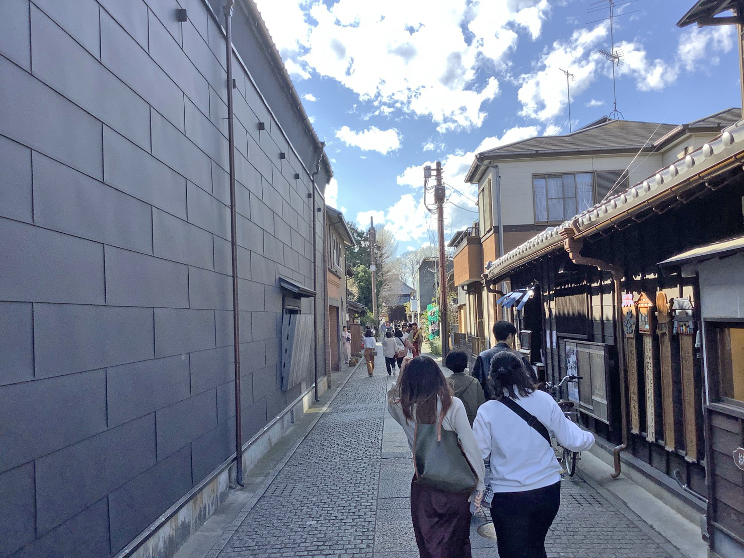 Streetscape of Kura zukuri