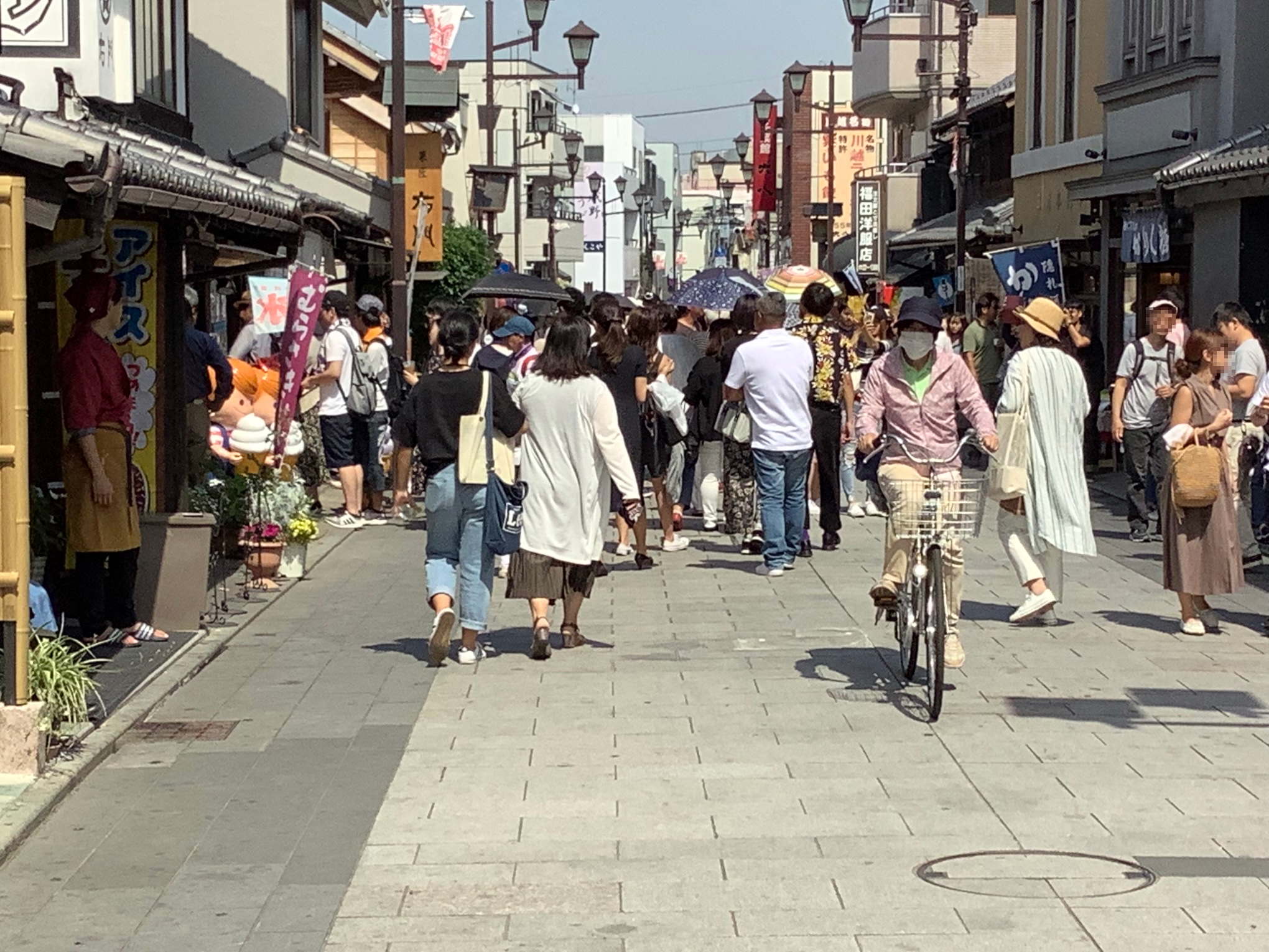 昼間の鐘突通り