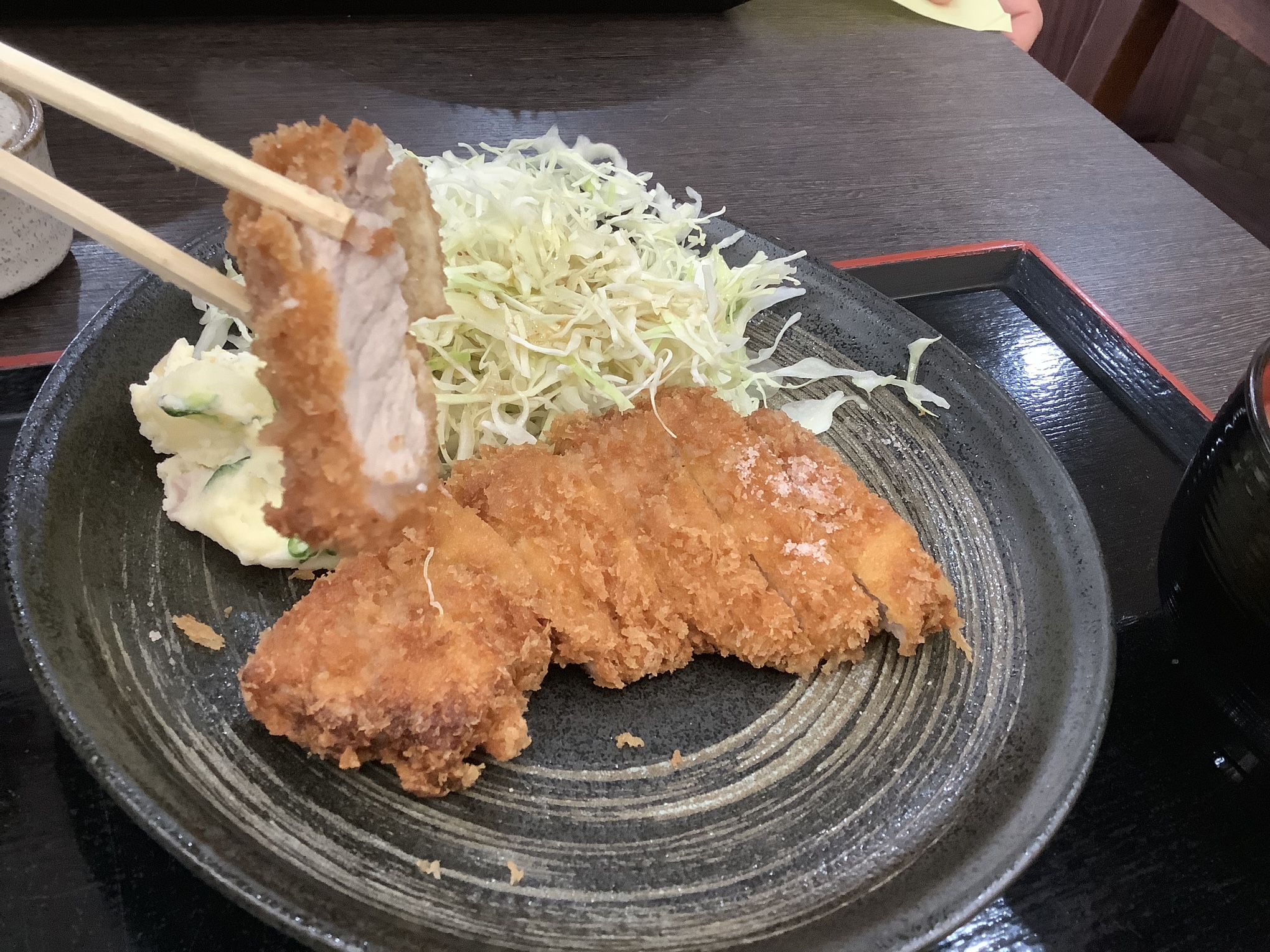 上ロースかつ定食