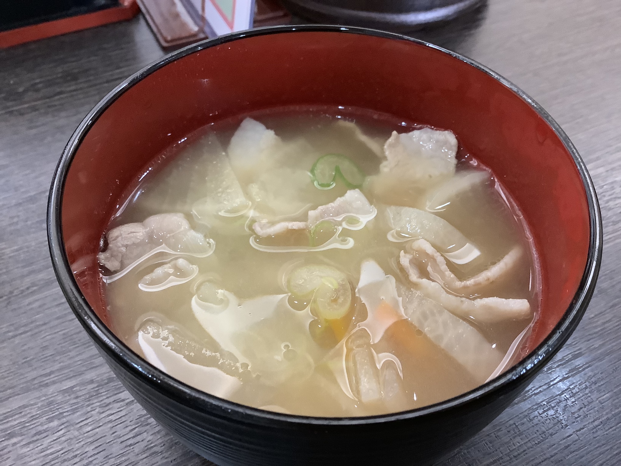 pork miso soup