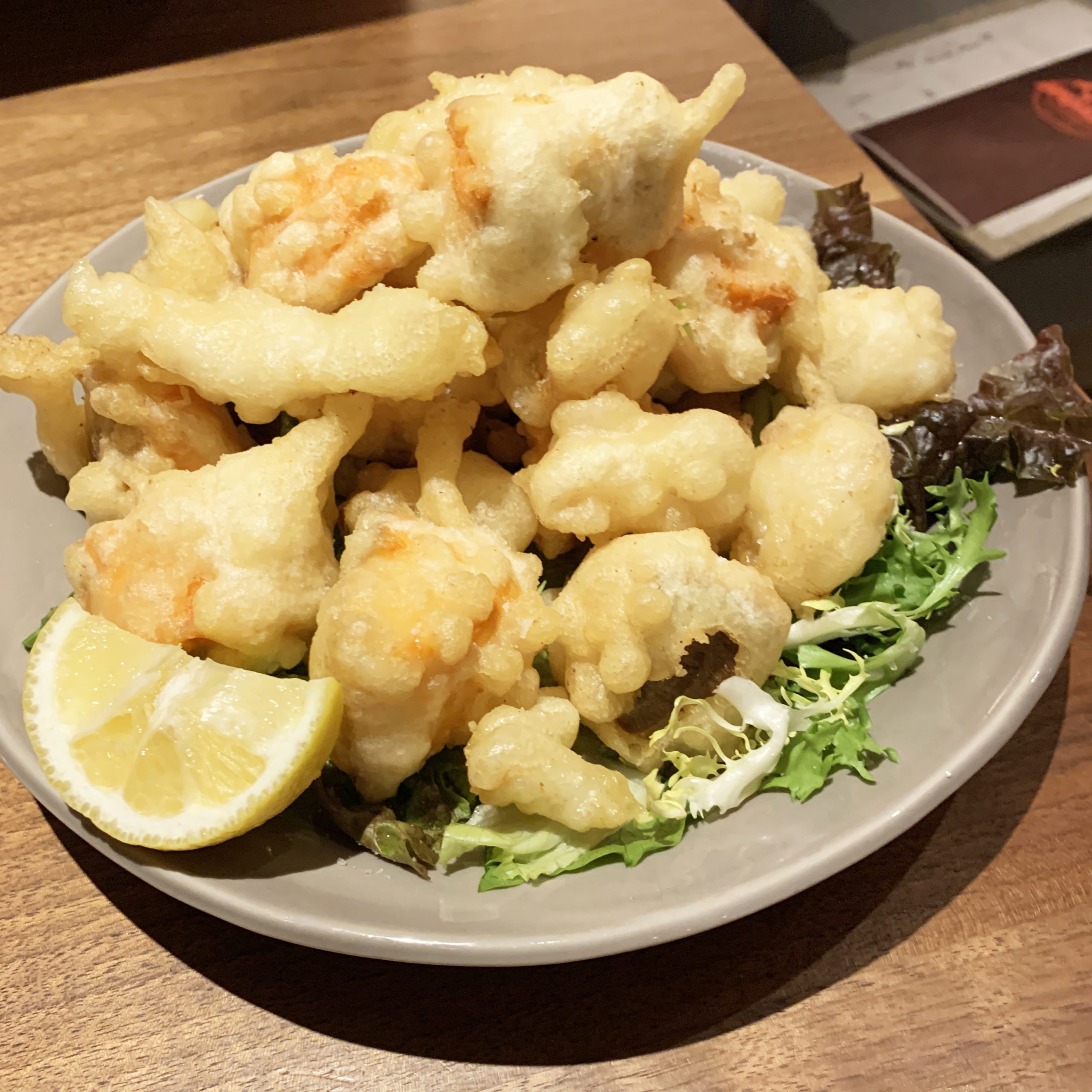 Seafood fritters