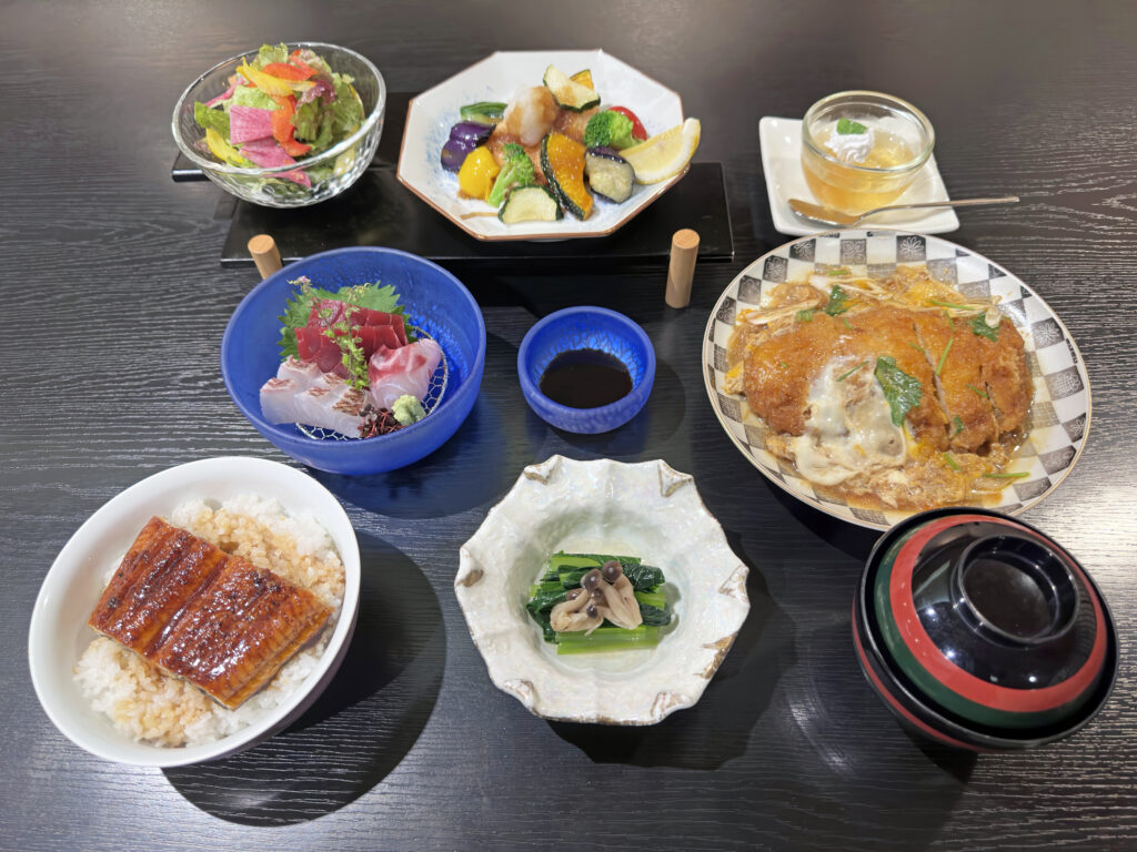 団体夕食-和食