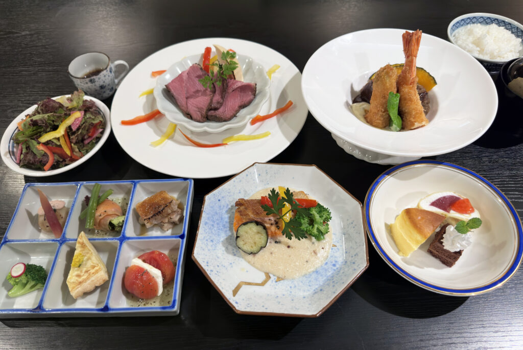団体夕食-洋食