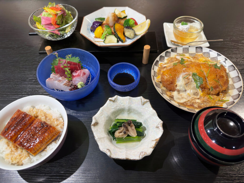 団体夕食-和食